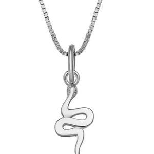 Sterling Silver Snake Necklace